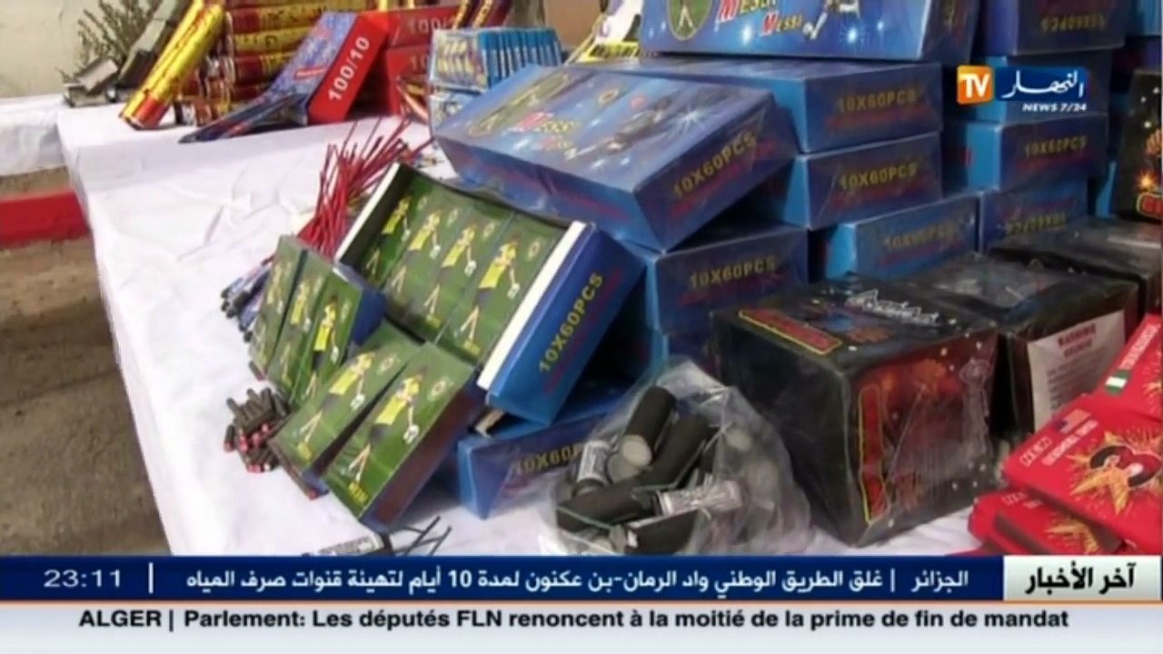 سطيف  مصالح الدرك تحجز مليوني و600 ألف علبة مفرقعات