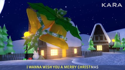 Feliz Navidad With Lyrics   Popular Christmas Carols For The Tiny Tots