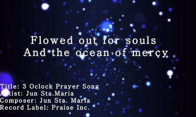 B01-03 (revised), 3 O'cklock Prayer By Gino Padilla