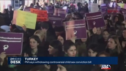 Turkey : PM says withdrawing controversial child sex conviction bill