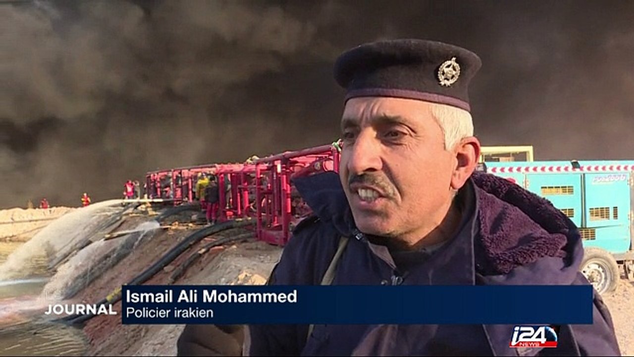 Mossoul : les djihadistes incendient les puits de pétrole