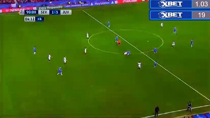Mario Mandžukić Goal HD - Sevilla 1-3 Juventus - 22.11.2016 HD