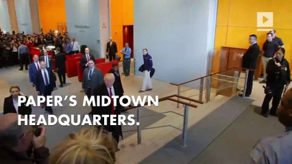 Key moments from Trump's meeting with The New York Times