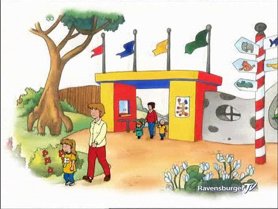 Caillou S01e47a - Elefanten