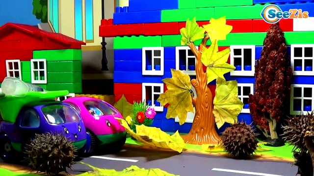Мультики про машинки Полицейская машина Спасение Дерева Развивающий мультфильм для детей. Серия 63