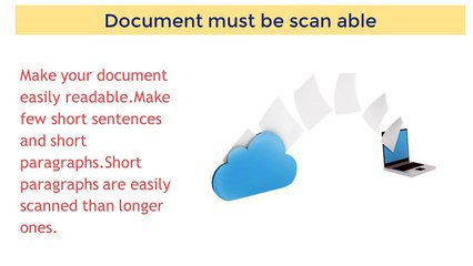 Effective  web content writng tips