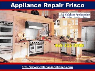 Appliance Repair Frisco 469-212-0999
