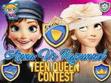 Anna Vs Rapunzel Teen Queen Contest -Cartoon for children -Best Kids Games -Best Video Kids