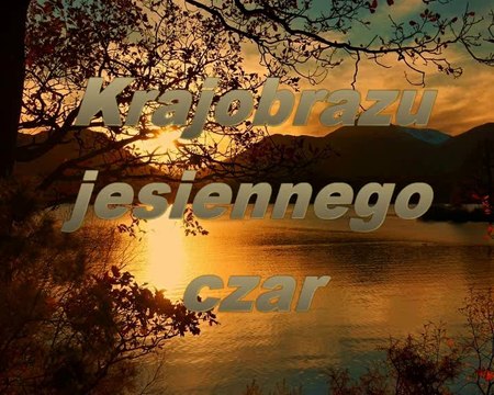 jesienny krajobrazu czar.movie