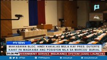 Makabayan bloc, hindi kakalas mula kay Pangulong Duterte kahit pa magkaiba ng posisyon nila sa #MarcosBurial