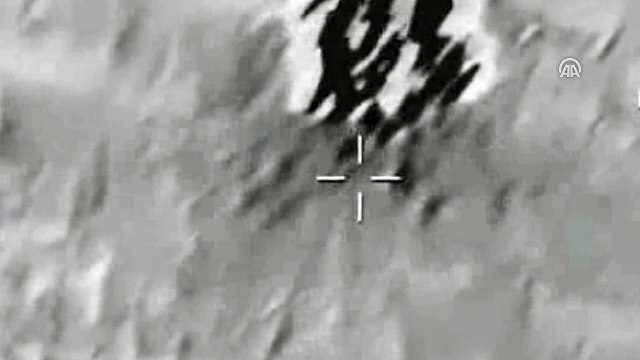 Авиаудары ВВС Турции в Сирии