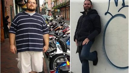 58. This man lost 72 kilos without following any diet and explains how he did it. Simply incredible