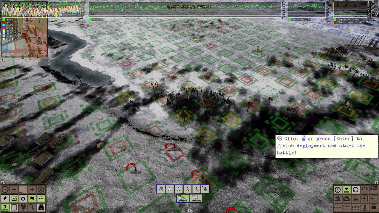 Graviteam Tactics: Operation Star ·· Linux Gameplay with Wine Gallium Nine