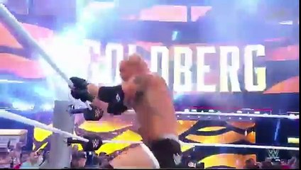 Goldberg vs Brock Lesnar full match WWE Survivor Series 2016
