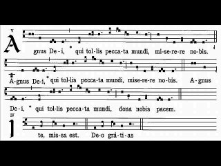 Agnus missa XVII, Adventus, Quadragesimae