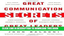 [READ PDF] EPUB Great Communication Secrets of Great Leaders Free Download