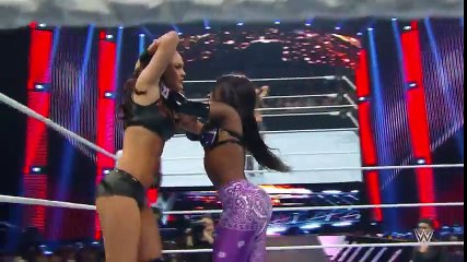 WWE Raw 02 29 16 Brie vs Naomi