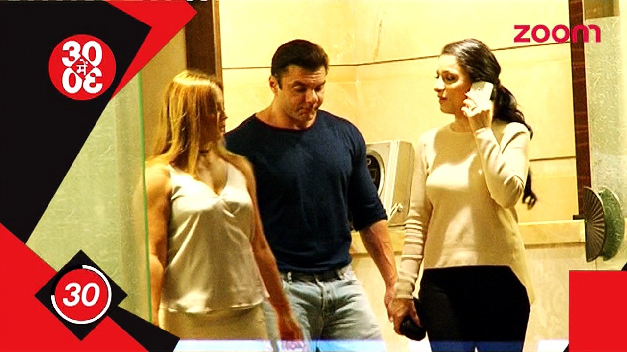 Salman Celebrates Sister's Wedding Anniversary - Shahrukh Khan Might Skip Salman's Show To Promote His Movie