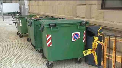 Hallan con vida a un bebé en un contenedor de basura en San Sebastián
