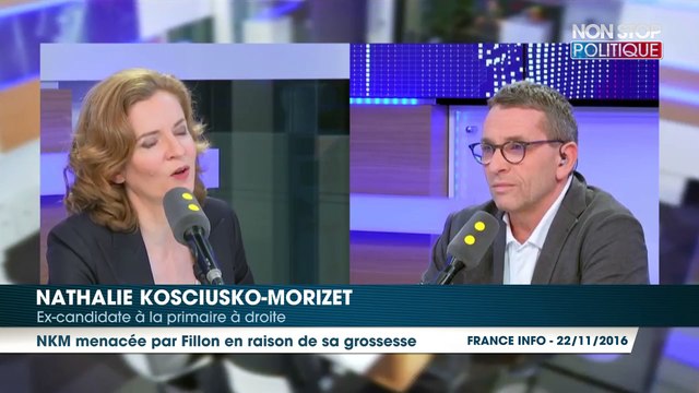 Nathalie Kosciusko-Morizet enceinte, François Fillon ne voulait pas d'elle au gouvernement