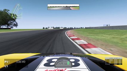 Ginetta X eSports cup qualify PS4 7th place