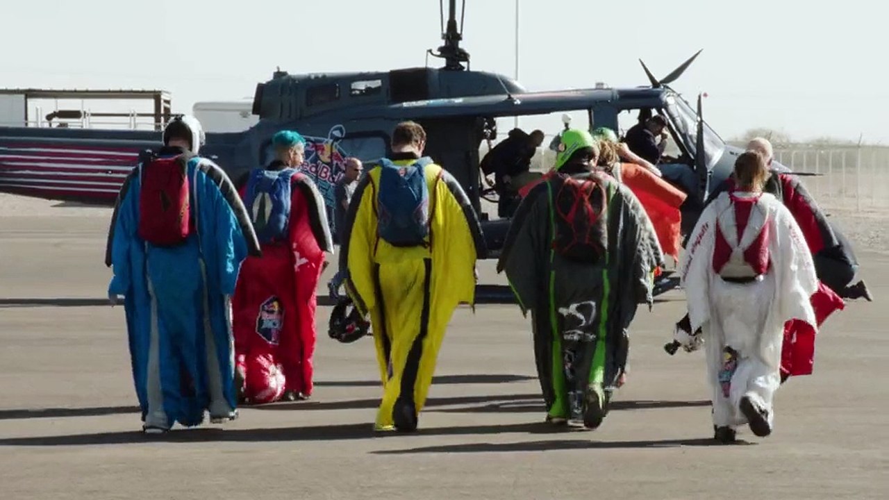 Feet Above the Ground  Wingsuit Racing at 8000