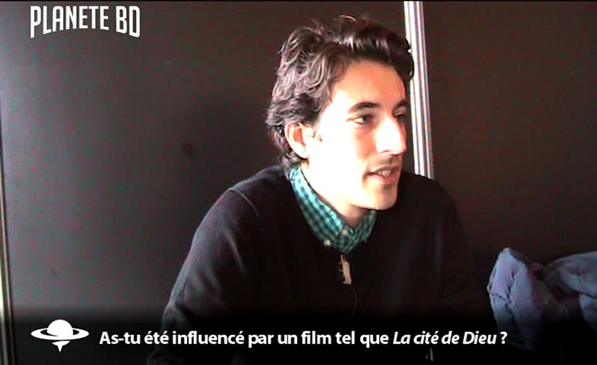 Corentin Rouge en interview pour planetebd.com