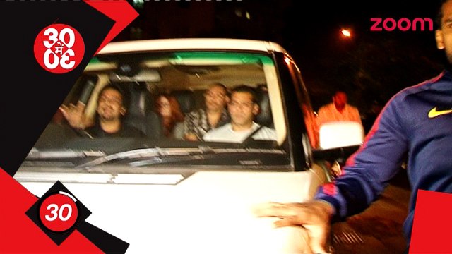 Shah Rukh Khan , Salman Khan & Vivek Oberoi Party Under One Roof, All Is Well Between Slaman Khan & Huma