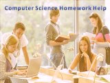 Computer Science Homework help - My Homework Help Online