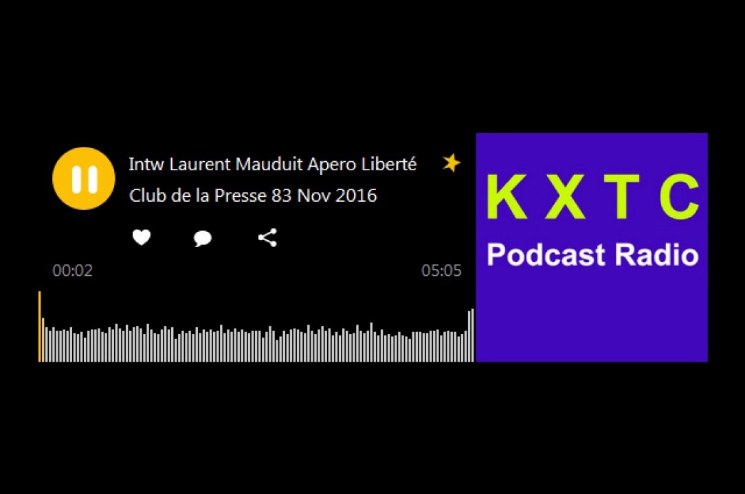 Apero Liberté Club de la Presse 83 Nov 2016 - Interview Laurent Mauduit (Version Radio) - 720p