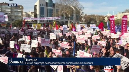 Turquie : retrait du projet de loi controversé sur les viols de mineurs