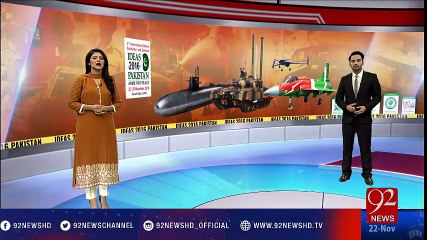 Defence expo IDEAS 2016 kicks off in Karachi - 92NewsHD