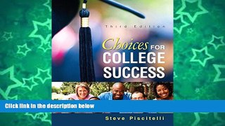 Deals in Books  Choices for College Success Plus NEW MyStudentSuccessLab Update -- Access Card