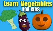 Learn Vegetables Names | Easy Way To Learn | Fun Learning Video For Toddlers and PreSchool Kids
