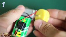 3 incredible  Life Hacks with a 9v Battery(360p)