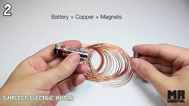 3 Useful things can be made with batteries Battery Tricks(360p)