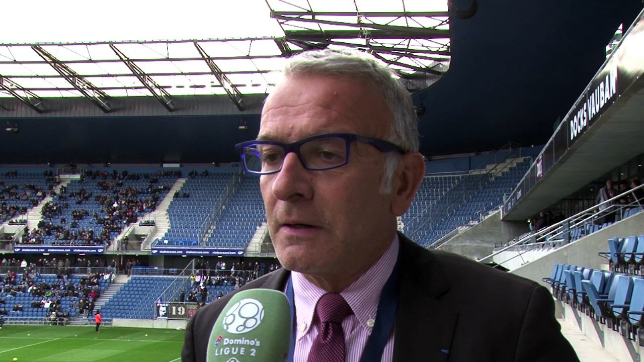 Le département de Seine-Maritime partenaire des équipes Handisport du HAC: interview de Pascal Martin (Pdt du département)