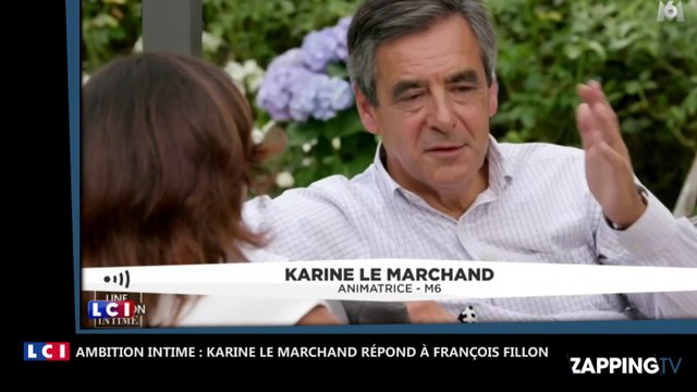 François Fillon : Karine Le Marchand lui répond concernant Une ambition Intime (Vidéo)