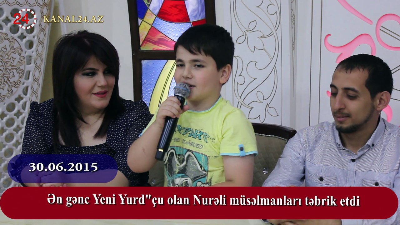 Nurəlidən təbrik mesajı