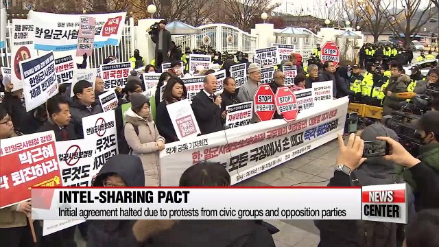 S. Korea, Japan on verge of finalizing military intelligence-sharing pact