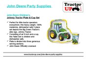 John Deere party supplies