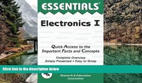 Buy NOW  Electronics I Essentials (Essentials Study Guides) (v. 1)  Premium Ebooks Best Seller in