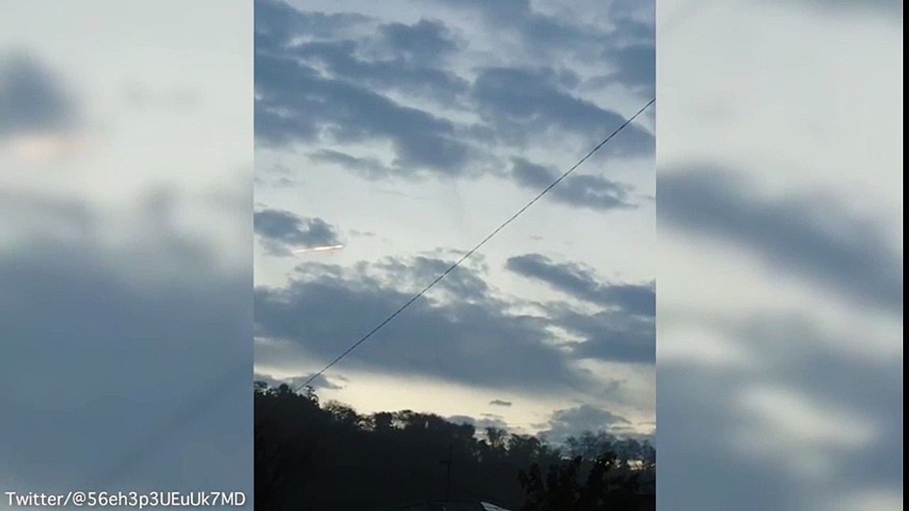 Une météorite géante filmée dans le ciel japonais