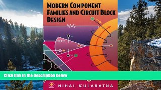 Big Sales  Modern Component Families and Circuit Block Design  Premium Ebooks Best Seller in USA