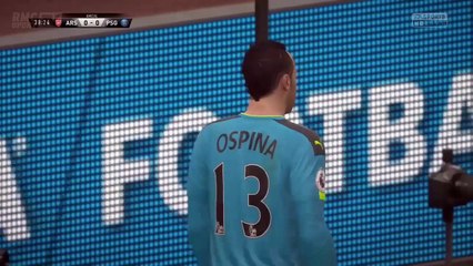 FIFA 17 - Arsenal/PSG avec Ben Arfa en meneur