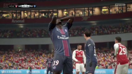 FIFA 17 - Arsenal/PSG avec Jesé, Ben Arfa et Krychowiak