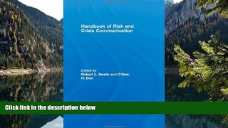 Big Sales  Handbook of Risk and Crisis Communication (Routledge Communication)  Premium Ebooks