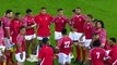 Belle scène de communion après le match entre les USA et les Tonga