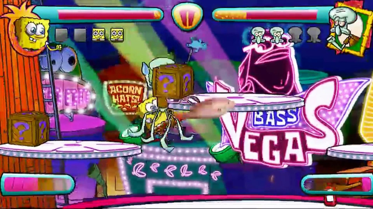 Video Game Hacks | Bikini Bottom Brawl |spongebob Squarepants | Nick