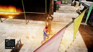 Amazing Spiderman vs Venom - Great Battle - Grand Theft Auto